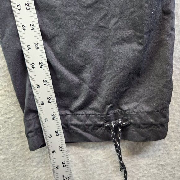 Lauren Ralph Lauren Pants Womens Small Black Drawstring Ankles Hidden Button Fly - Picture 15 of 16